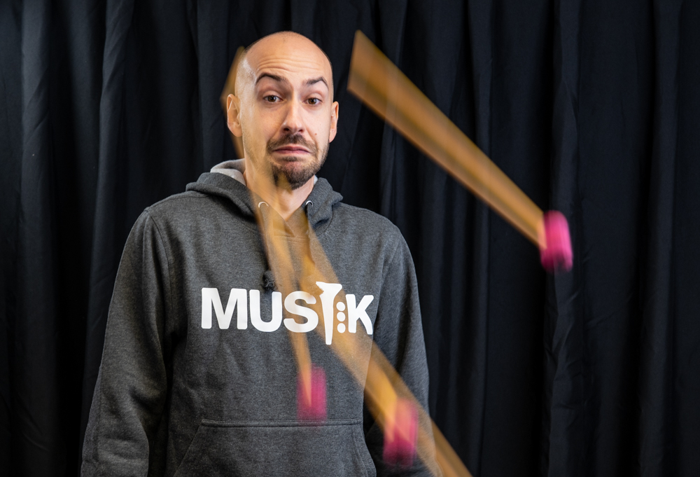 Marcel Peghini lustig